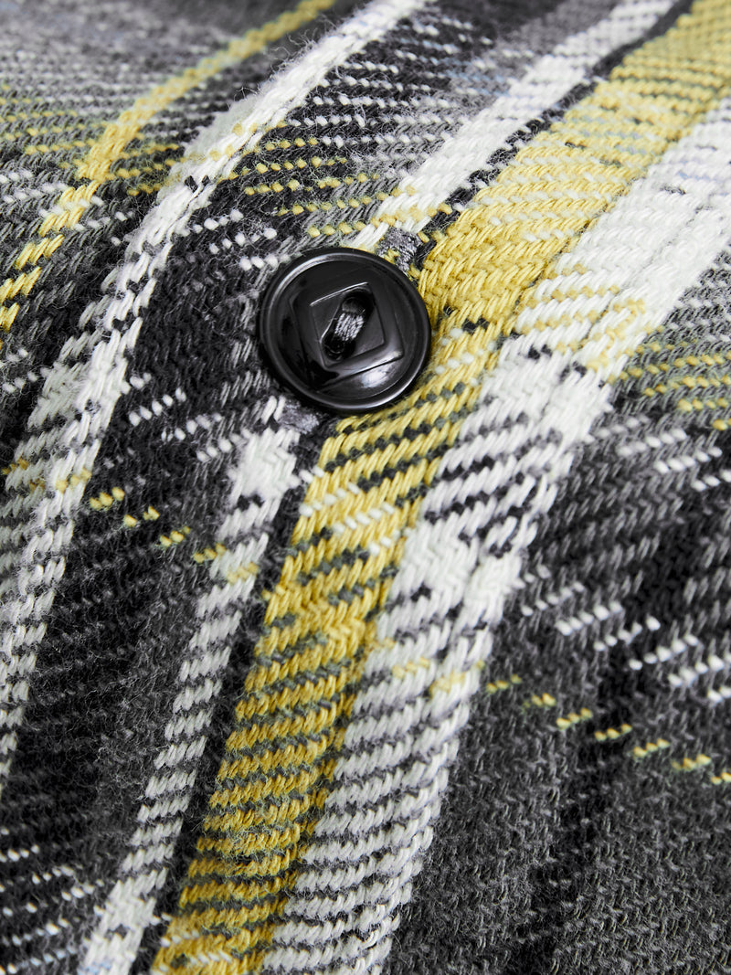 750WS Heavy Flannel Shirt in Grey