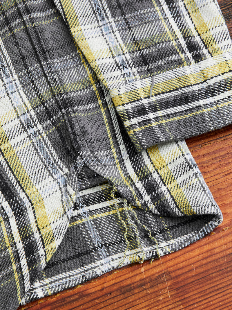 750WS Heavy Flannel Shirt in Grey