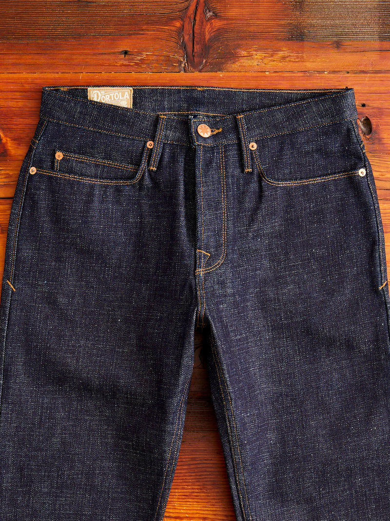 "Portola" 17oz Slub Selvedge Denim - Tapered Fit