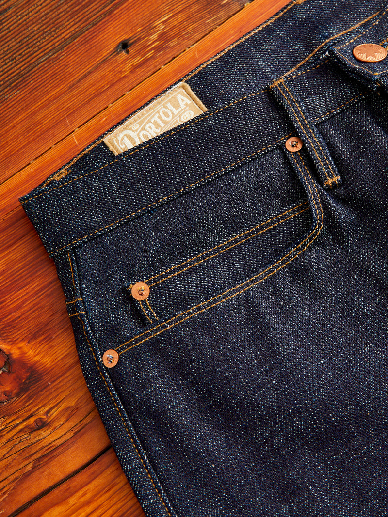"Portola" 17oz Slub Selvedge Denim - Tapered Fit