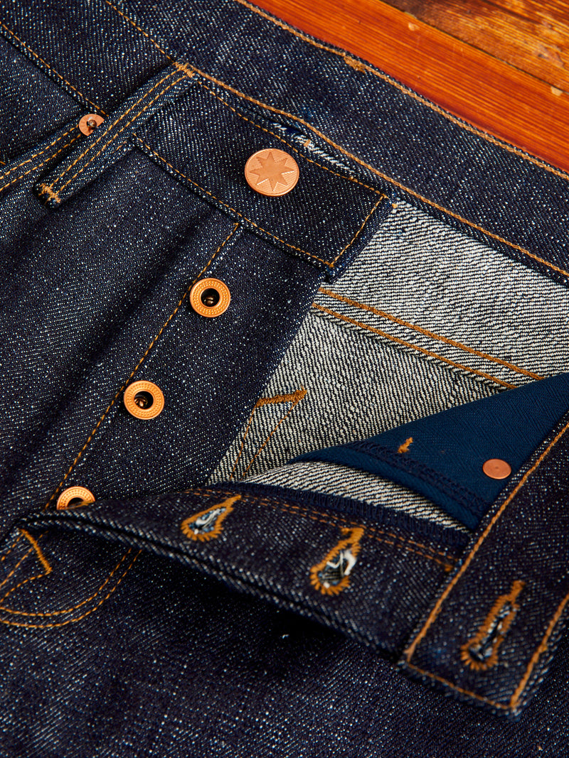 "Portola" 17oz Slub Selvedge Denim - Tapered Fit