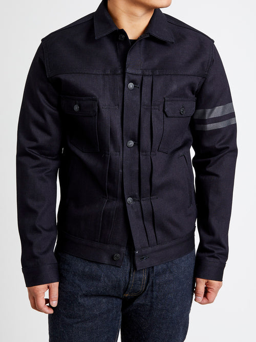 "Nightshade" 15.7oz Selvedge Type-2 Denim Jacket