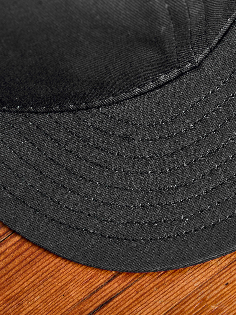 Blue Owl Baseball Cap in Charcoal