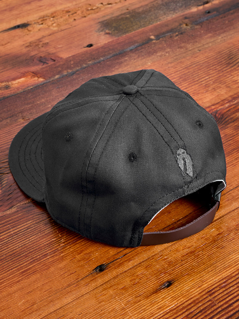 Blue Owl Baseball Cap in Charcoal
