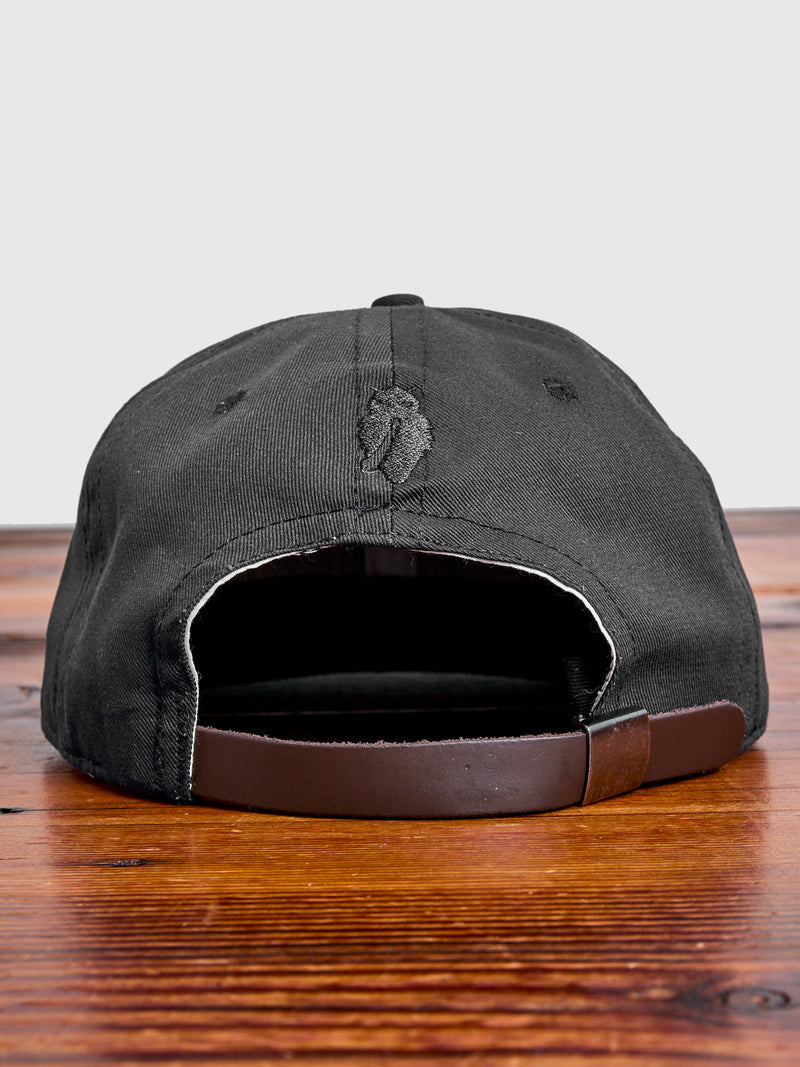 Blue Owl Baseball Cap in Charcoal