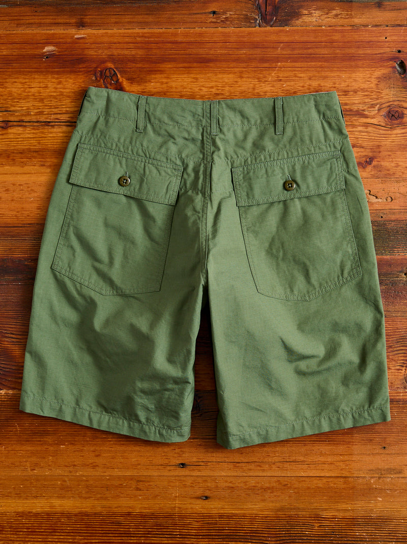 Fatigue Shorts in Olive Cotton Ripstop