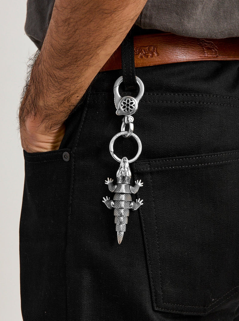Jiggly Gator in Sterling Silver