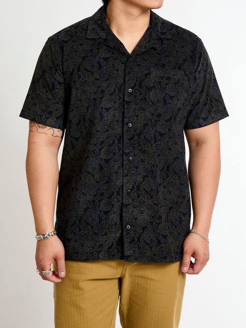 Crammond Shirt in Ink Paisley