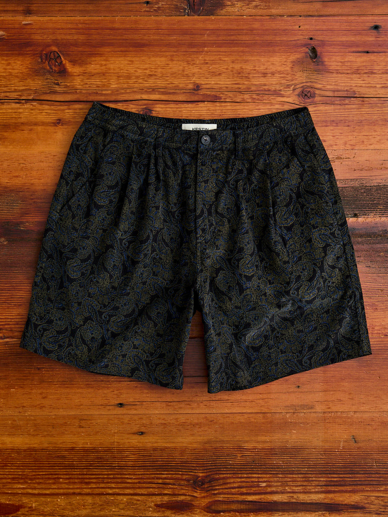 Mhor Shorts in Ink Paisley