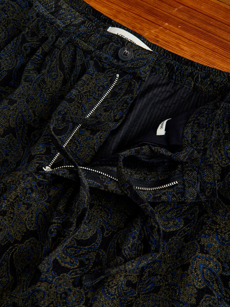Mhor Shorts in Ink Paisley