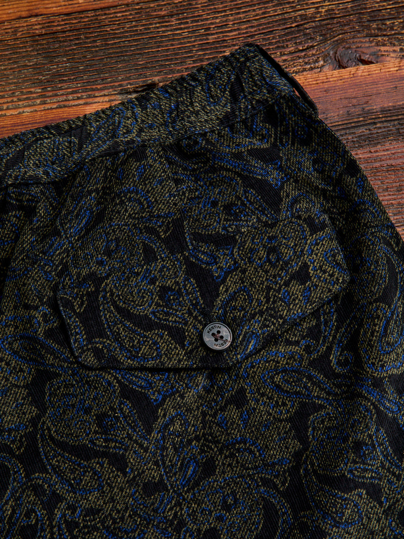 Mhor Shorts in Ink Paisley