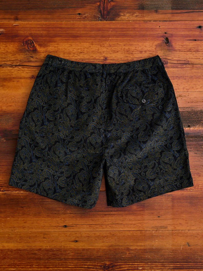 Mhor Shorts in Ink Paisley