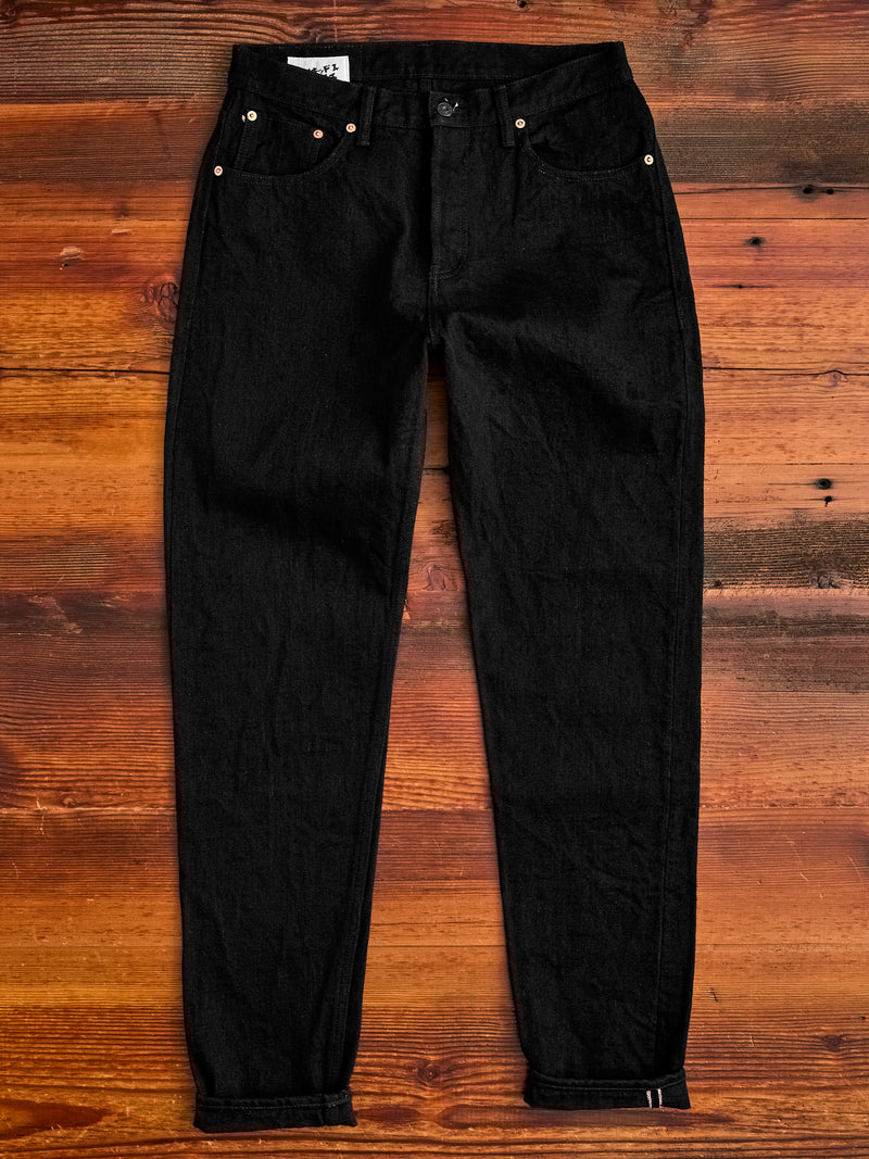 MIJ13 "Okayama Spirit Kuro" 16oz Black Slub Selvedge Denim - Easy Guy Fit