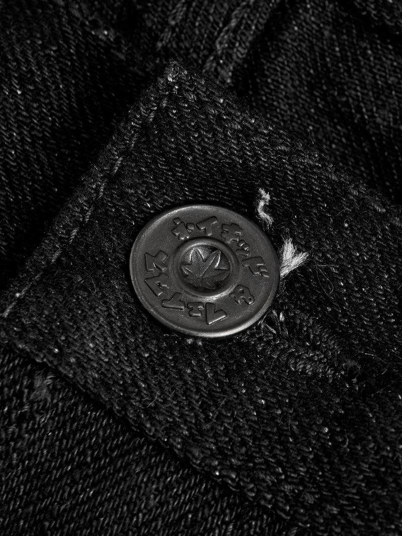 MIJ13 "Okayama Spirit Kuro" 16oz Black Slub Selvedge Denim - Easy Guy Fit