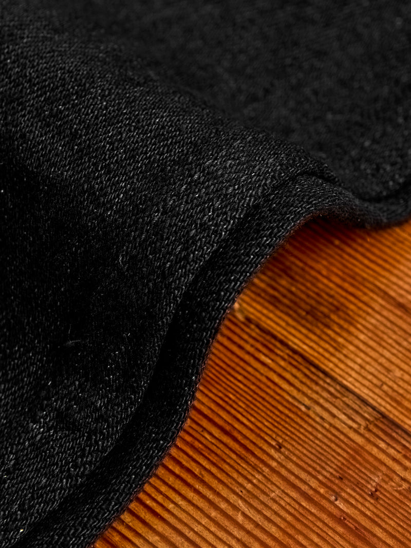 MIJ13 "Okayama Spirit Kuro" 16oz Black Slub Selvedge Denim - Easy Guy Fit