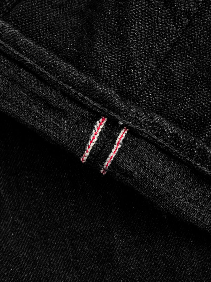MIJ13 "Okayama Spirit Kuro" 16oz Black Slub Selvedge Denim - Easy Guy Fit