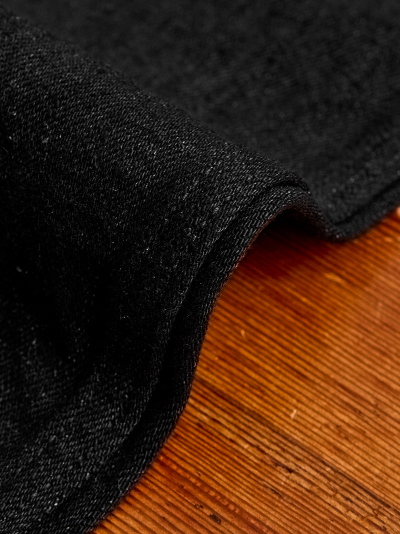 MIJ13 "Okayama Spirit Kuro" 16oz Black Slub Selvedge Denim - Weird Guy Fit