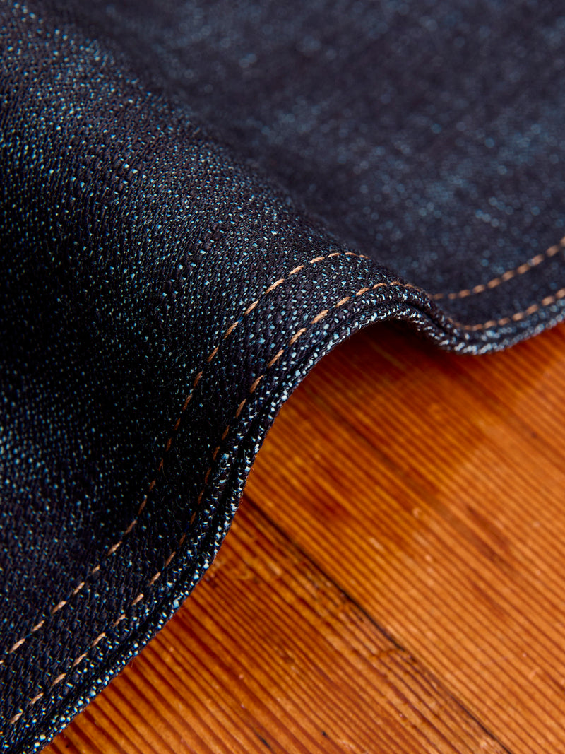 "Slub Stretch Broken Twill" 12.5oz Selvedge Denim - Weird Guy Fit