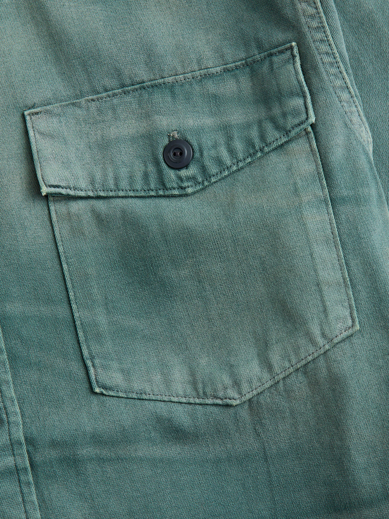 Petrol Workshirt in Service Green