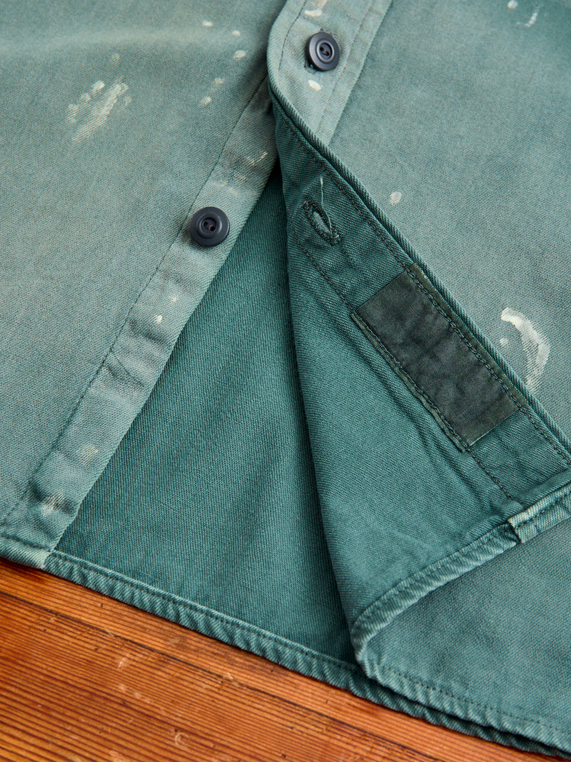 Petrol Workshirt in Service Green