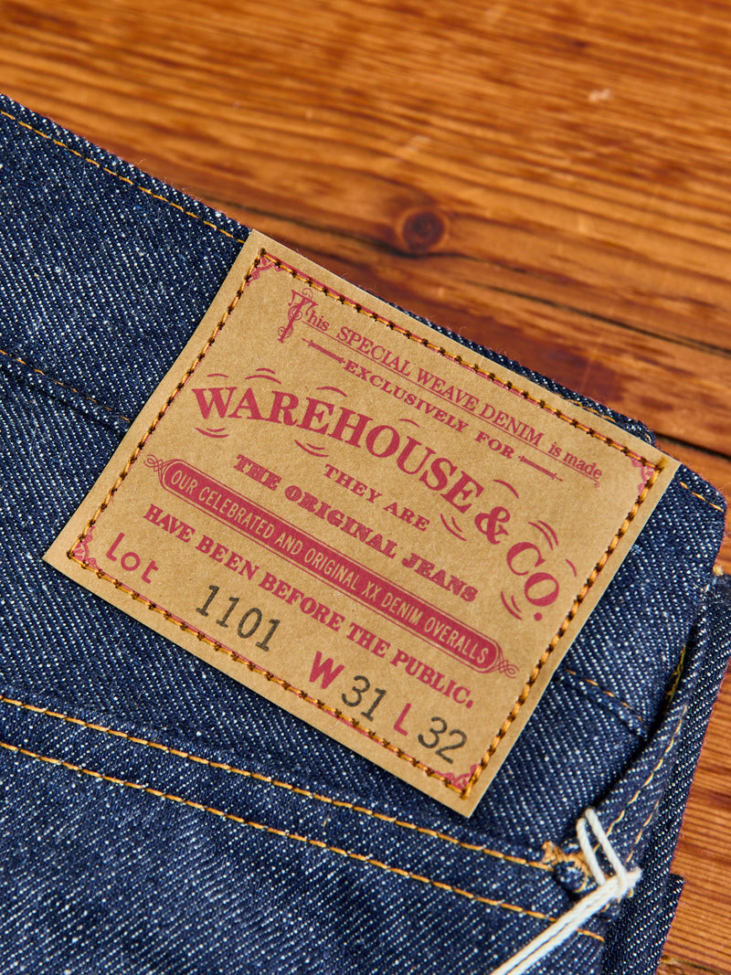 1101 "Big E 1970 Model" 13.75oz Unsanforized Selvedge Denim - Straight Fit