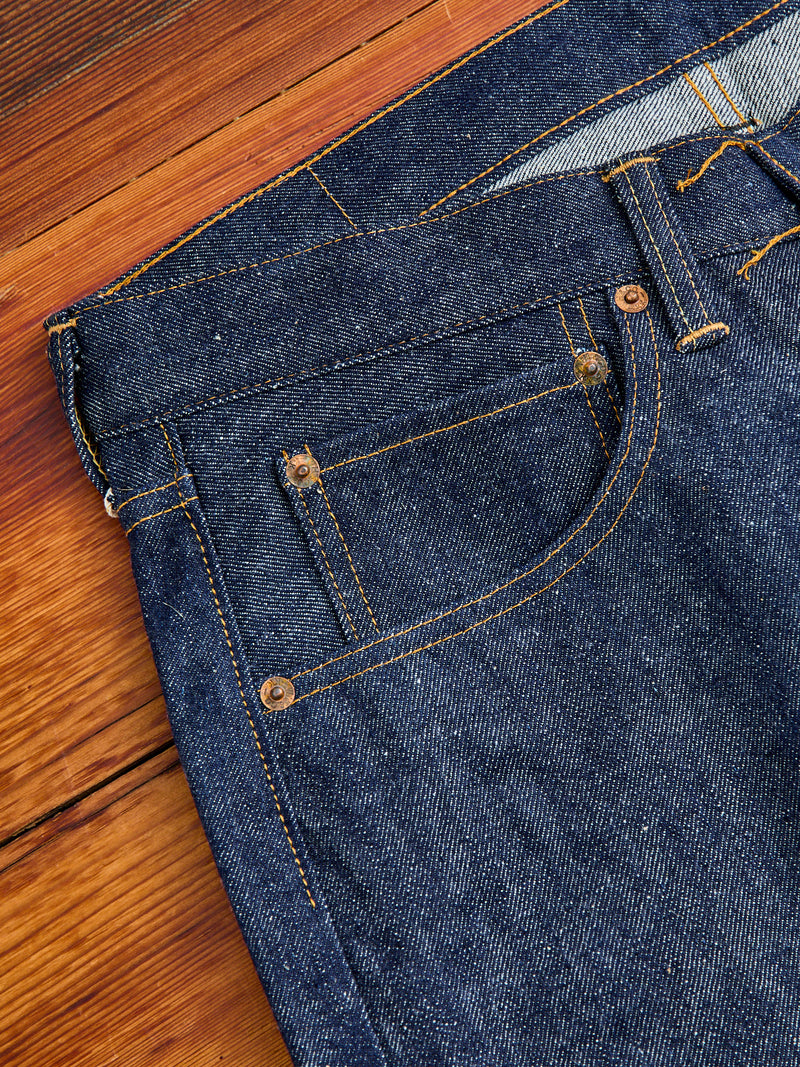1101 "Big E 1970 Model" 13.75oz Unsanforized Selvedge Denim - Straight Fit