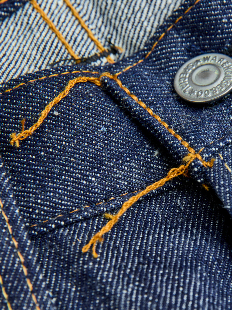 1101 "Big E 1970 Model" 13.75oz Unsanforized Selvedge Denim - Straight Fit