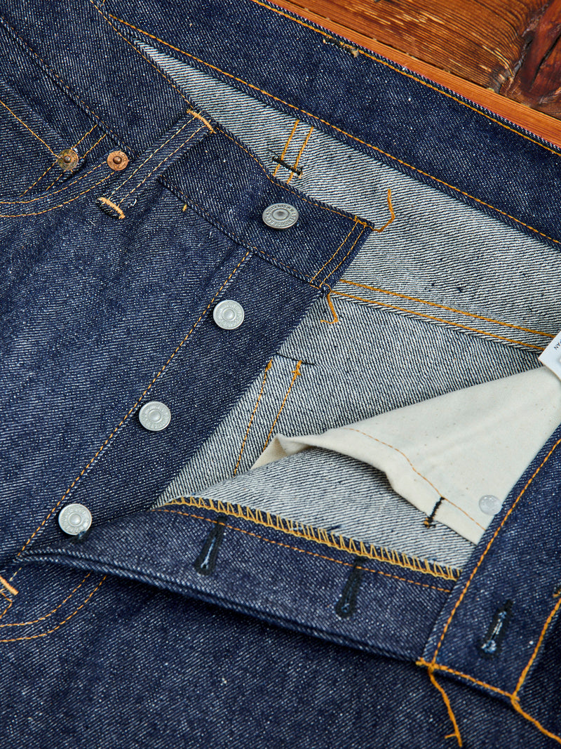 1101 "Big E 1970 Model" 13.75oz Unsanforized Selvedge Denim - Straight Fit