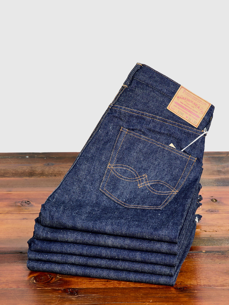 1101 "Big E 1970 Model" 13.75oz Unsanforized Selvedge Denim - Straight Fit