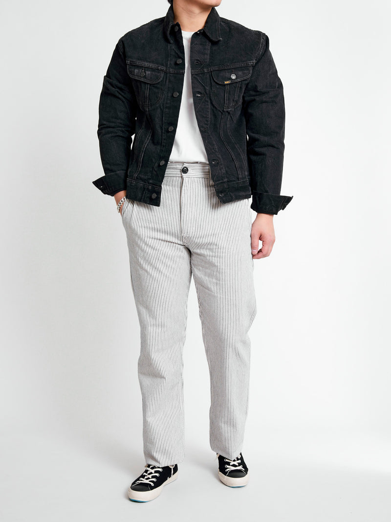 Deck Pant in Indigo Stripe