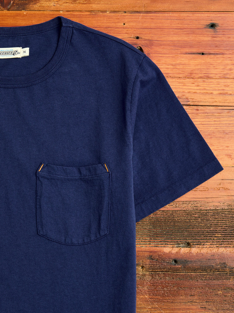 9oz Pocket T-Shirt in Navy