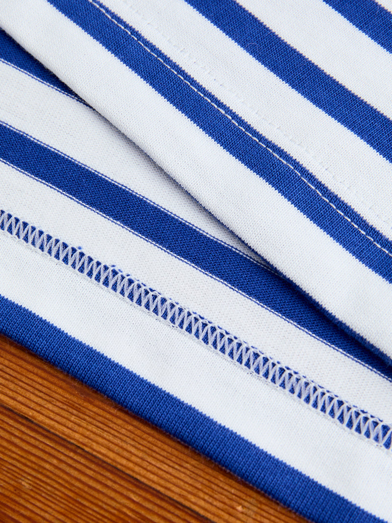 2M14 "Good Originals" 6.8oz Relaxed T-Shirt in Blue/White