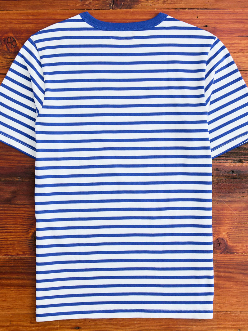 2M14 "Good Originals" 6.8oz Relaxed T-Shirt in Blue/White