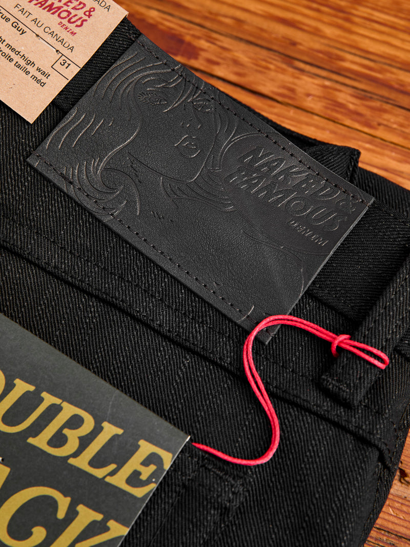 "Anniversary Left Hand Twill - Double Black Edition" 13.75oz Selvedge Denim - True Guy Fit