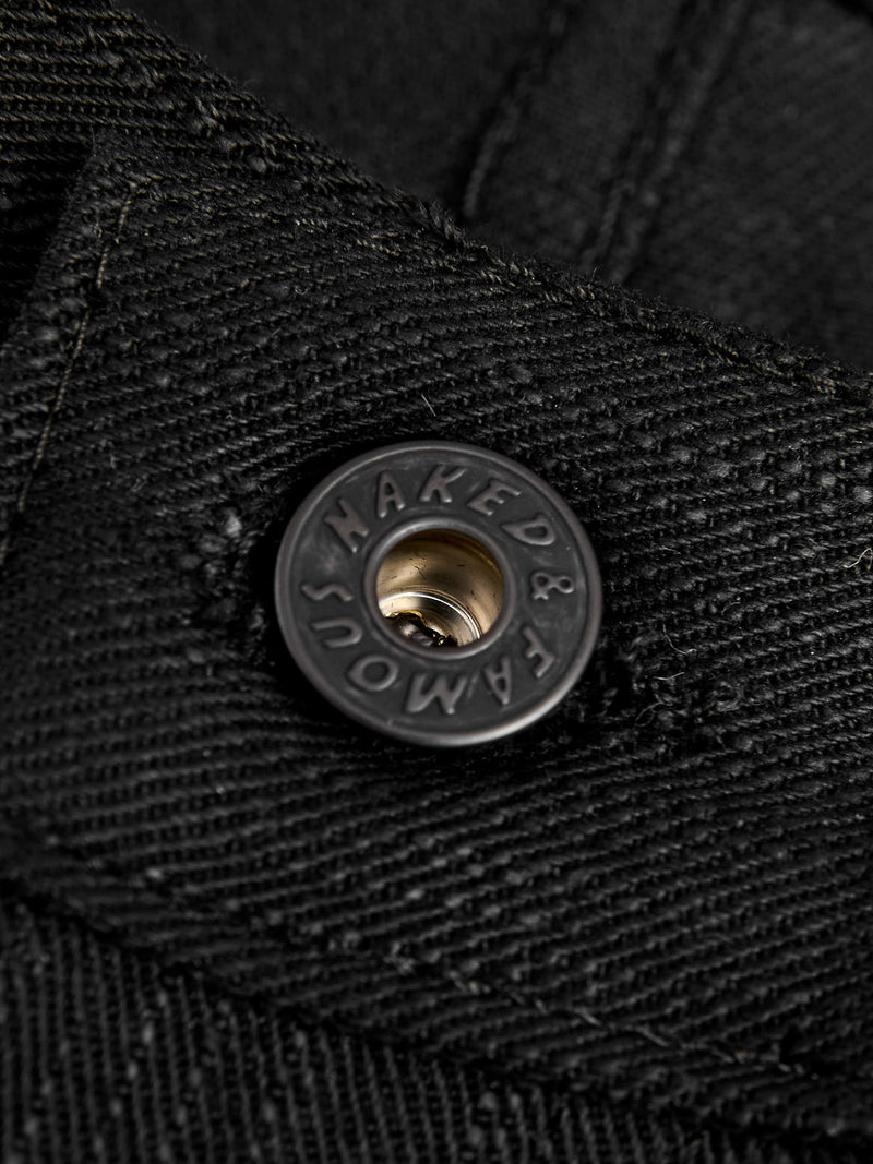"Anniversary Left Hand Twill - Double Black Edition" 13.75oz Selvedge Denim - True Guy Fit