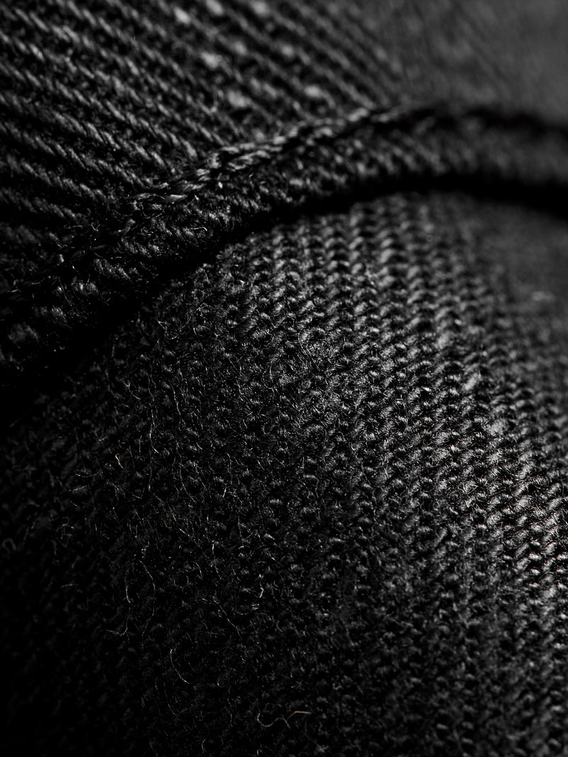 "Anniversary Left Hand Twill - Double Black Edition" 13.75oz Selvedge Denim - Weird Guy Fit