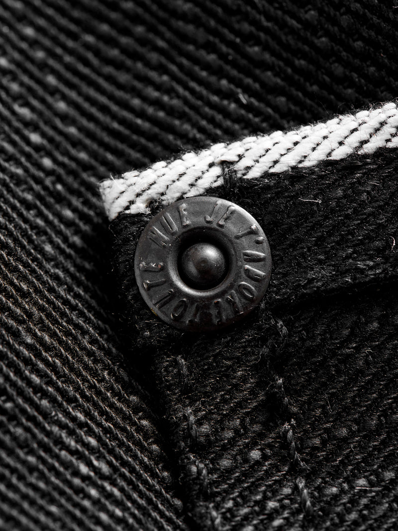 "Anniversary Left Hand Twill - Double Black Edition" 13.75oz Selvedge Denim - True Guy Fit