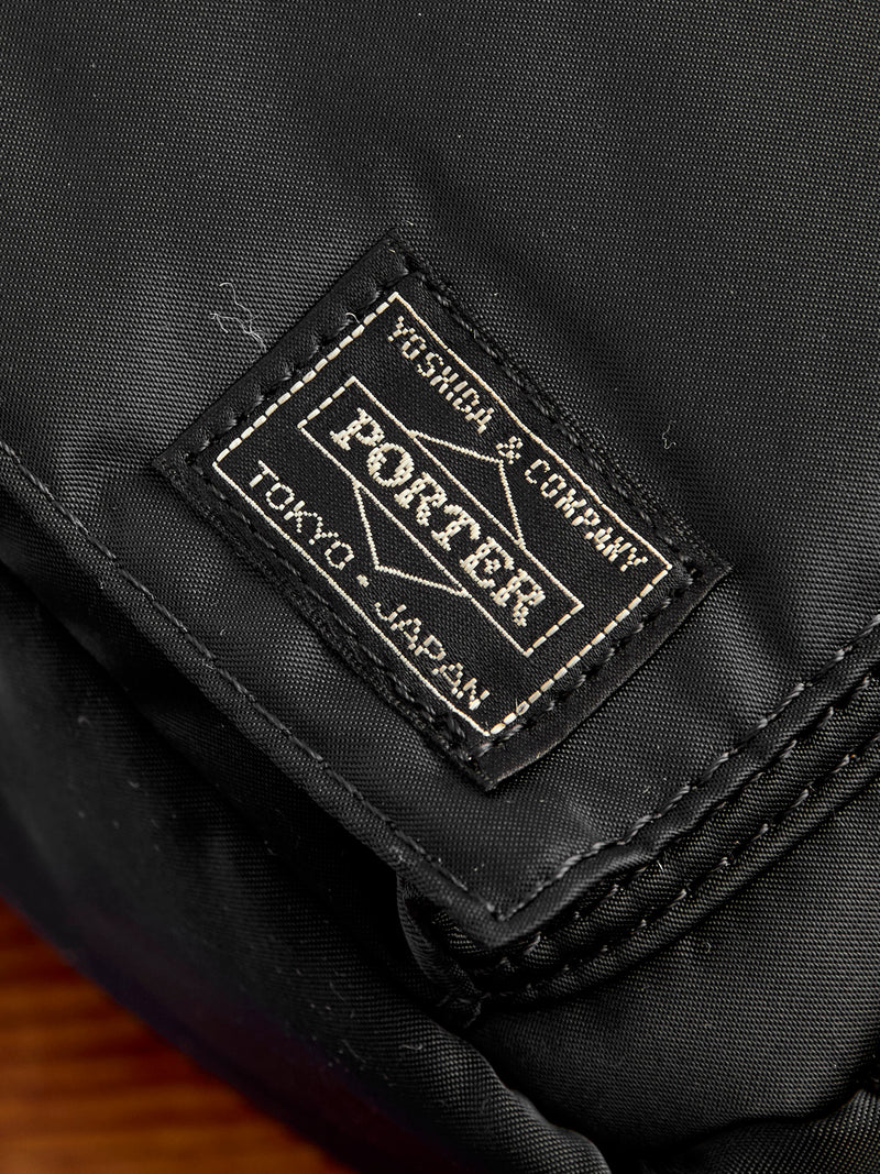 "Tanker" 2-Way Waist Bag in Black