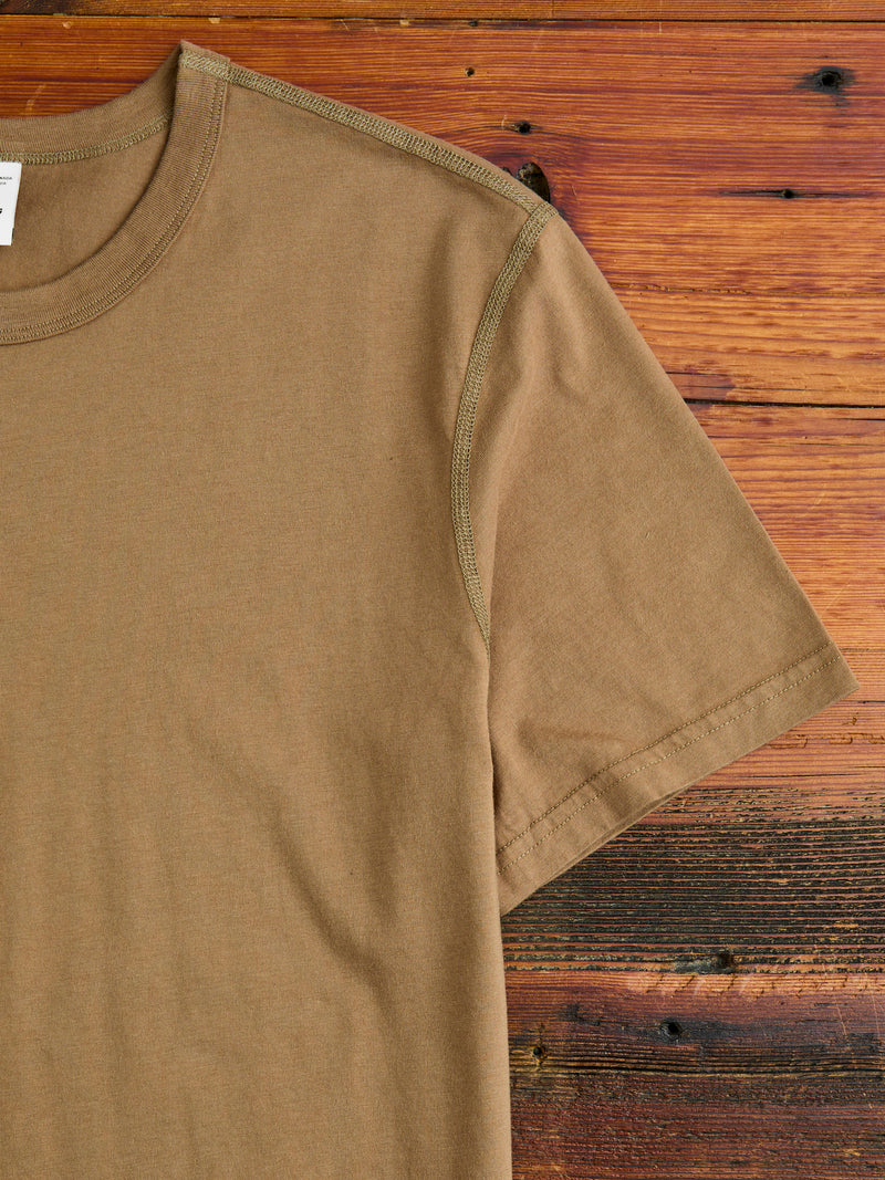 Ringspun Jersey T-Shirt in Clay