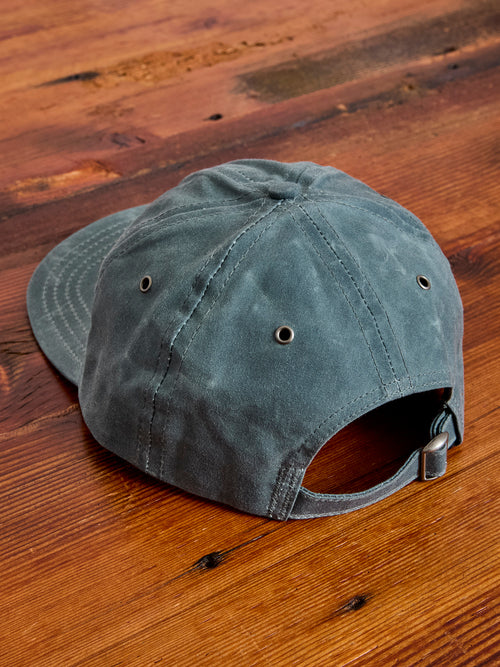 Baseball Hat in Wax Canvas Harbor Blue