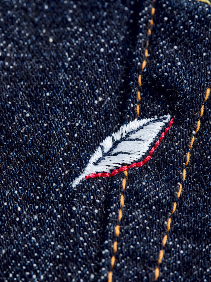 SLB-019 16.5oz Rinsed Selvedge Denim - Relaxed Tapered Fit