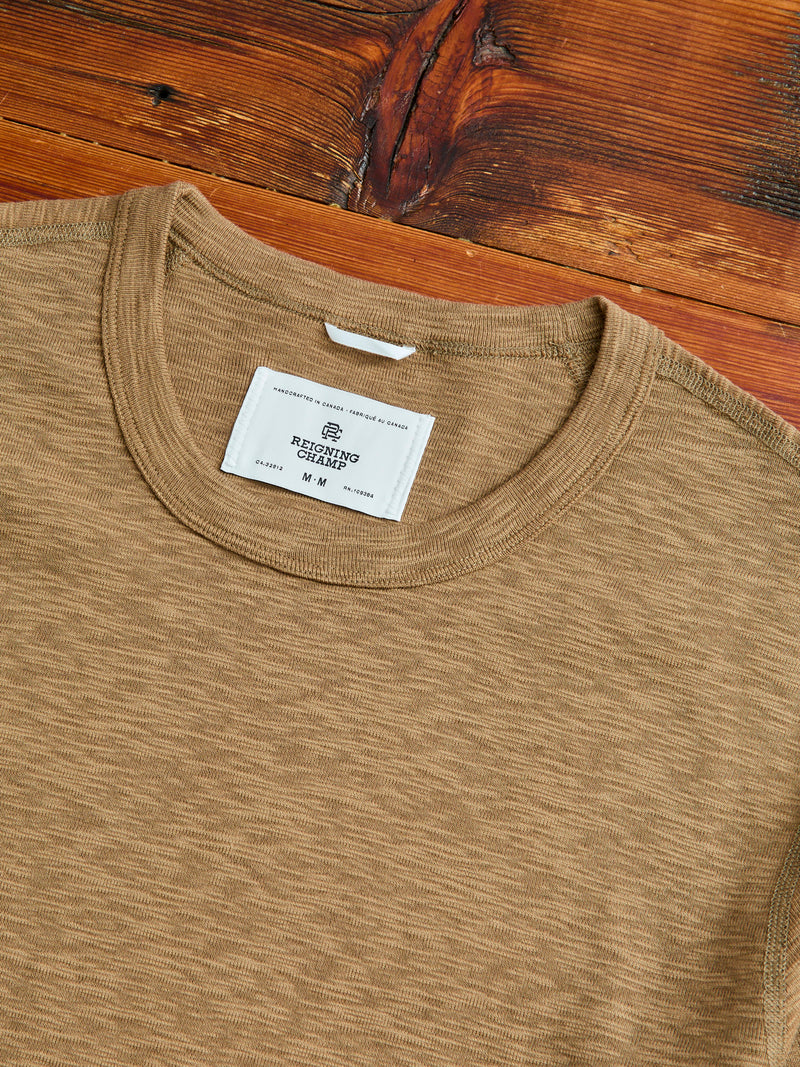 1x1 Slub T-Shirt in Clay