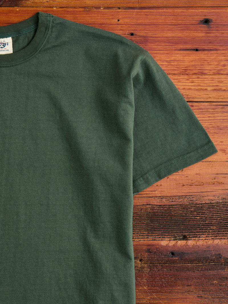 Heavyweight T-Shirt in Moss Green