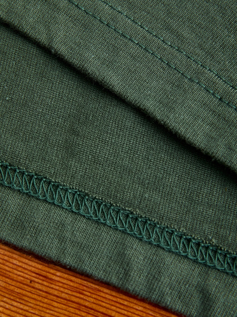 Heavyweight T-Shirt in Moss Green