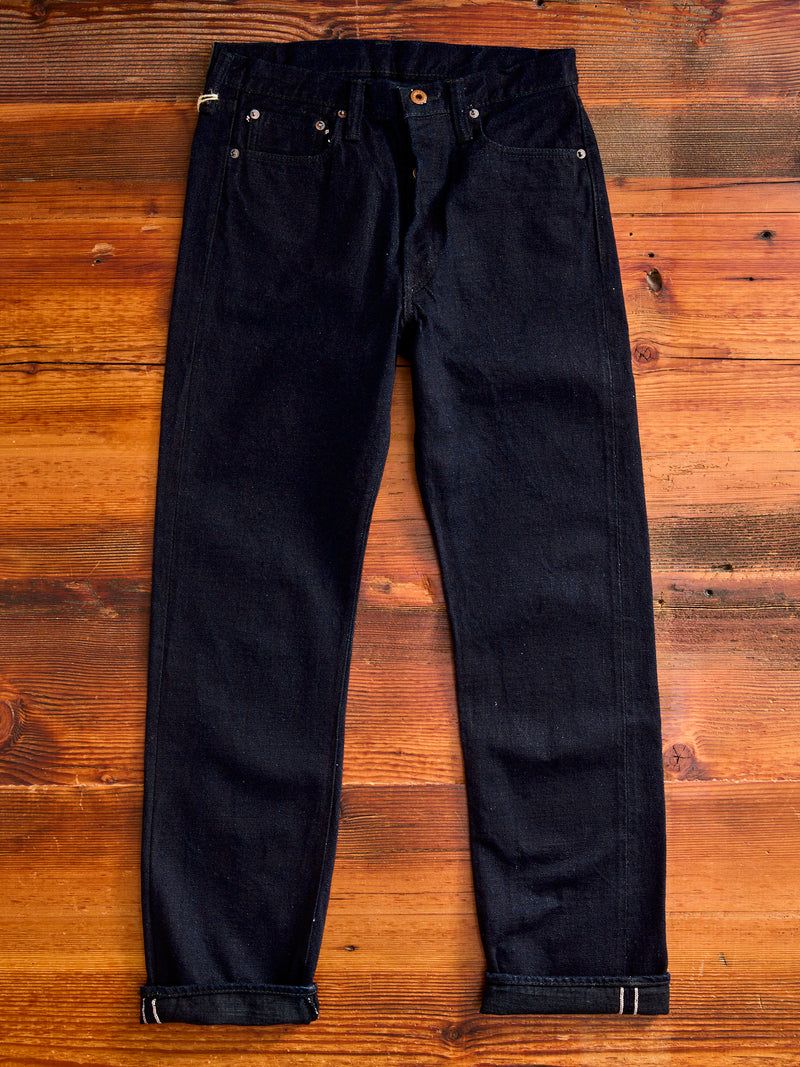 B1101SRB "Super Rough" Indigo/Black 15.5oz Selvedge Denim - Classic Straight Fit