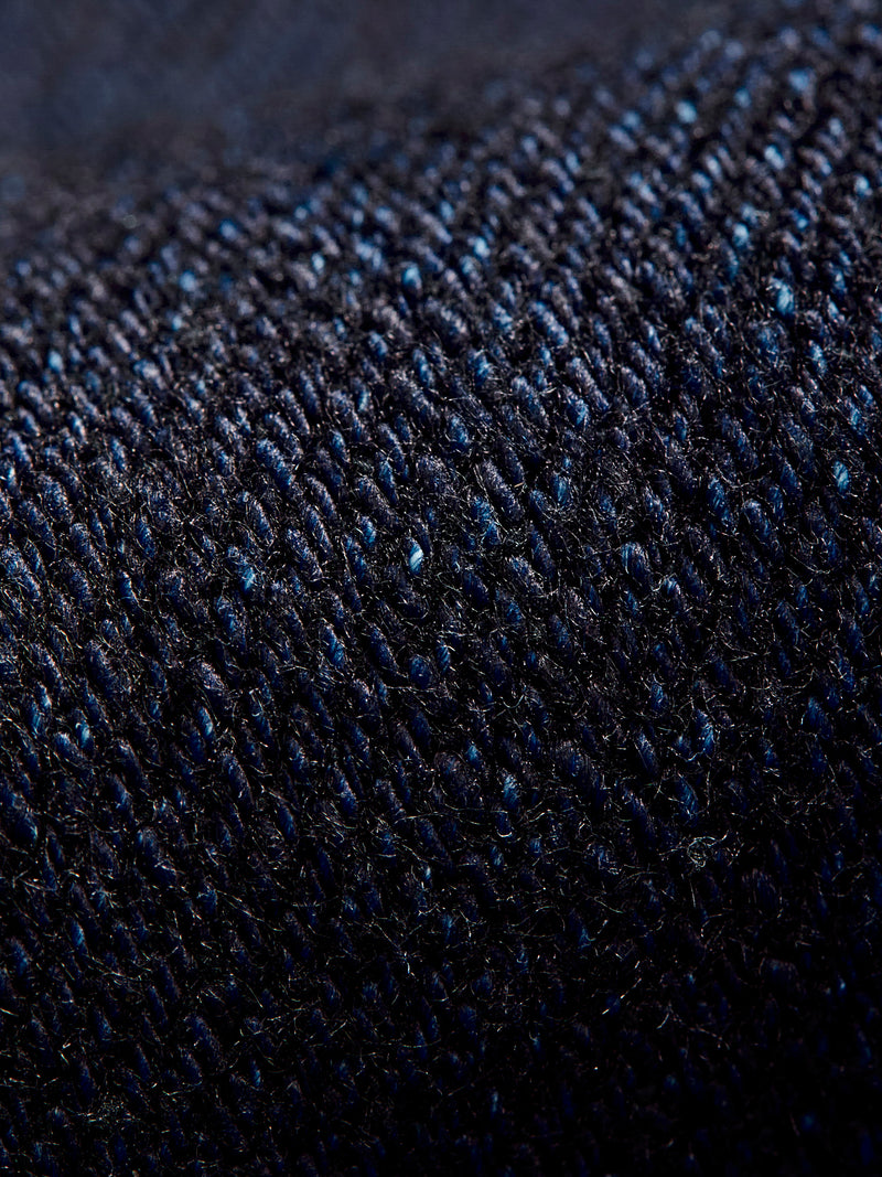 B1101SRB "Super Rough" Indigo/Black 15.5oz Selvedge Denim - Classic Straight Fit