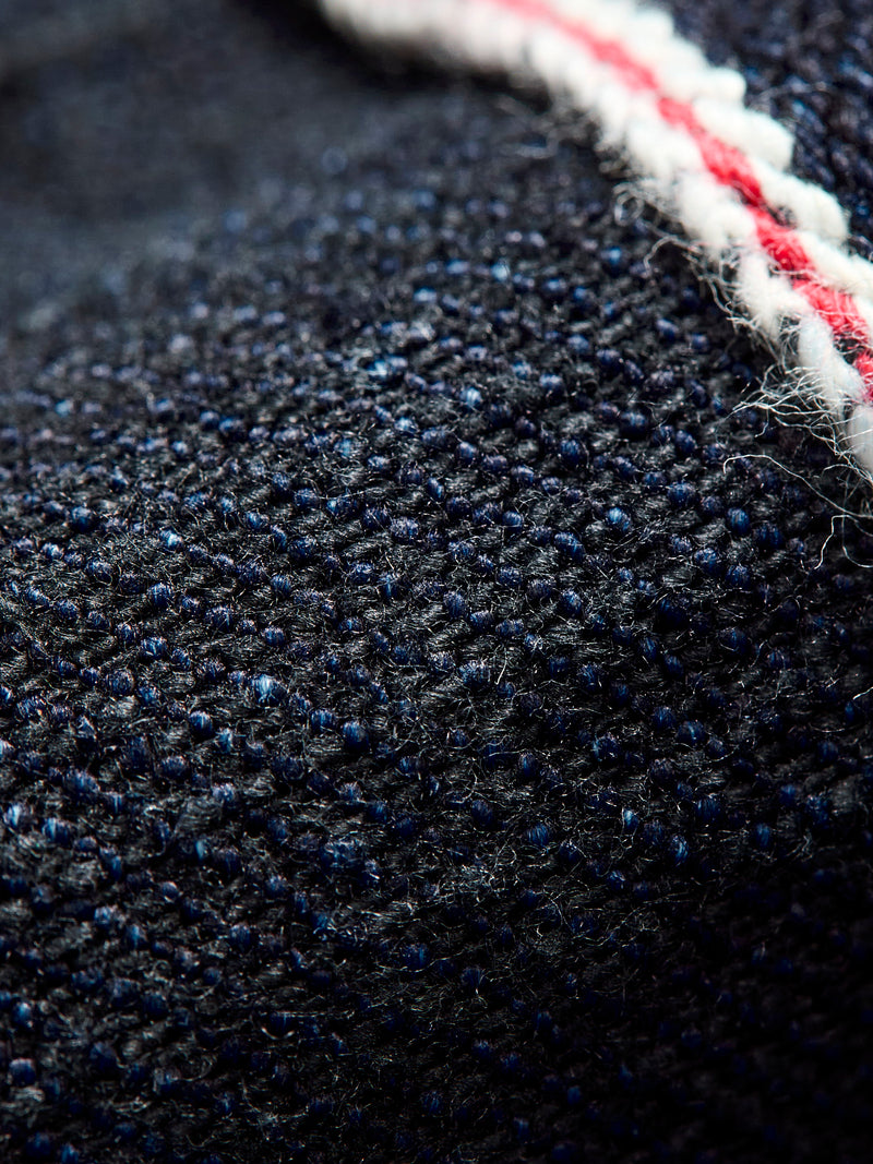 B1101SRB "Super Rough" Indigo/Black 15.5oz Selvedge Denim - Classic Straight Fit