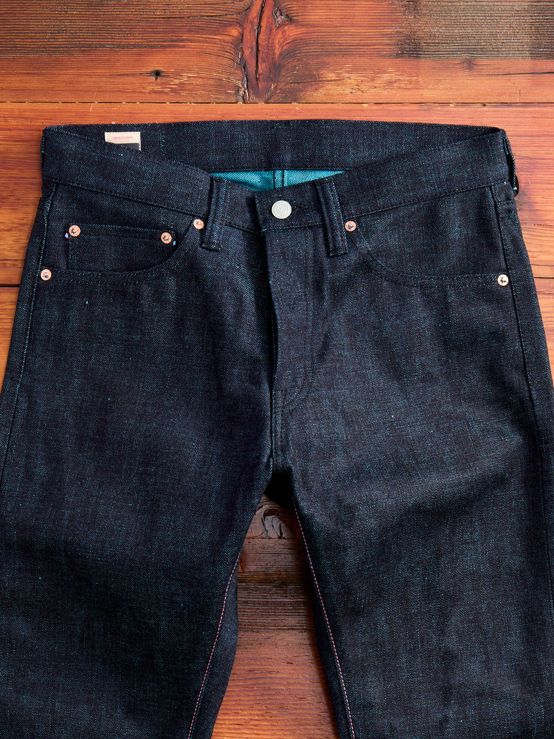 0405-IMSP "Indigo Mint" 15.7oz Selvedge Denim - High Tapered Fit