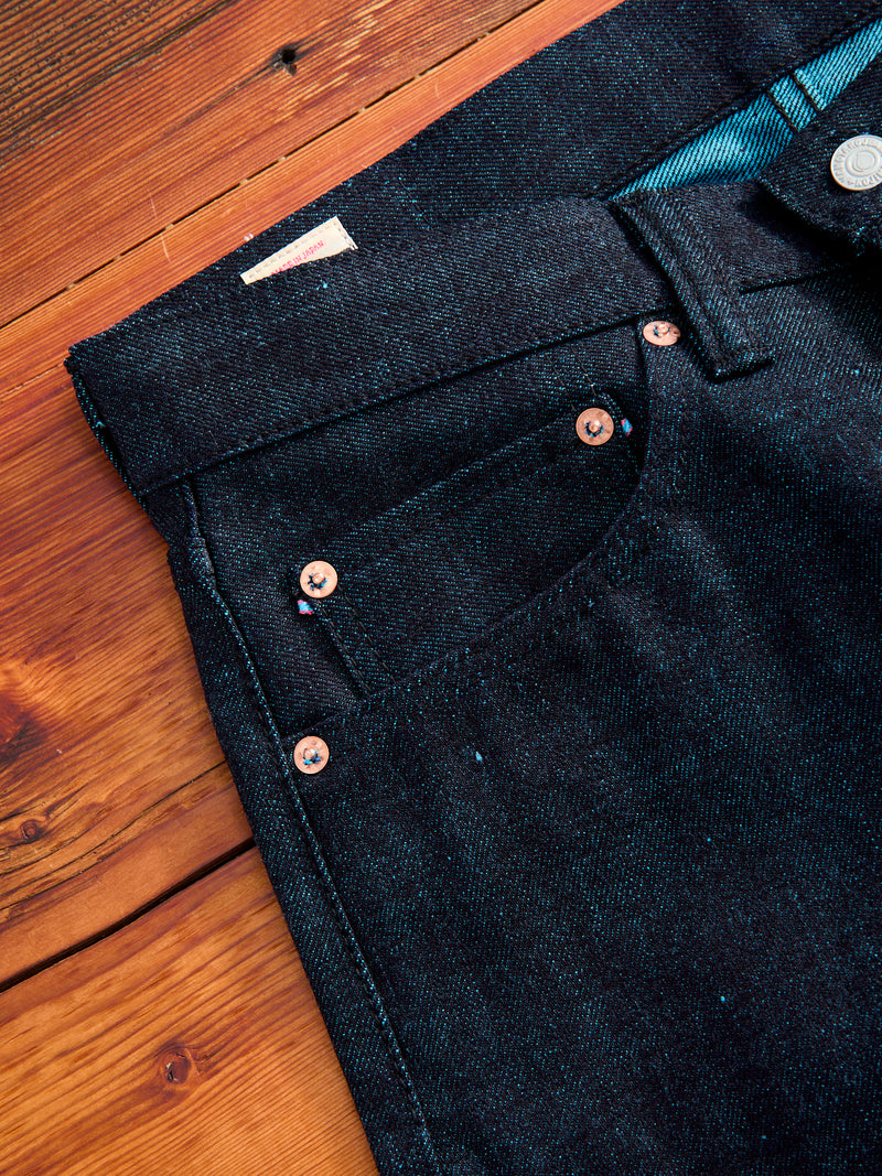 0405-IMSP "Indigo Mint" 15.7oz Selvedge Denim - High Tapered Fit