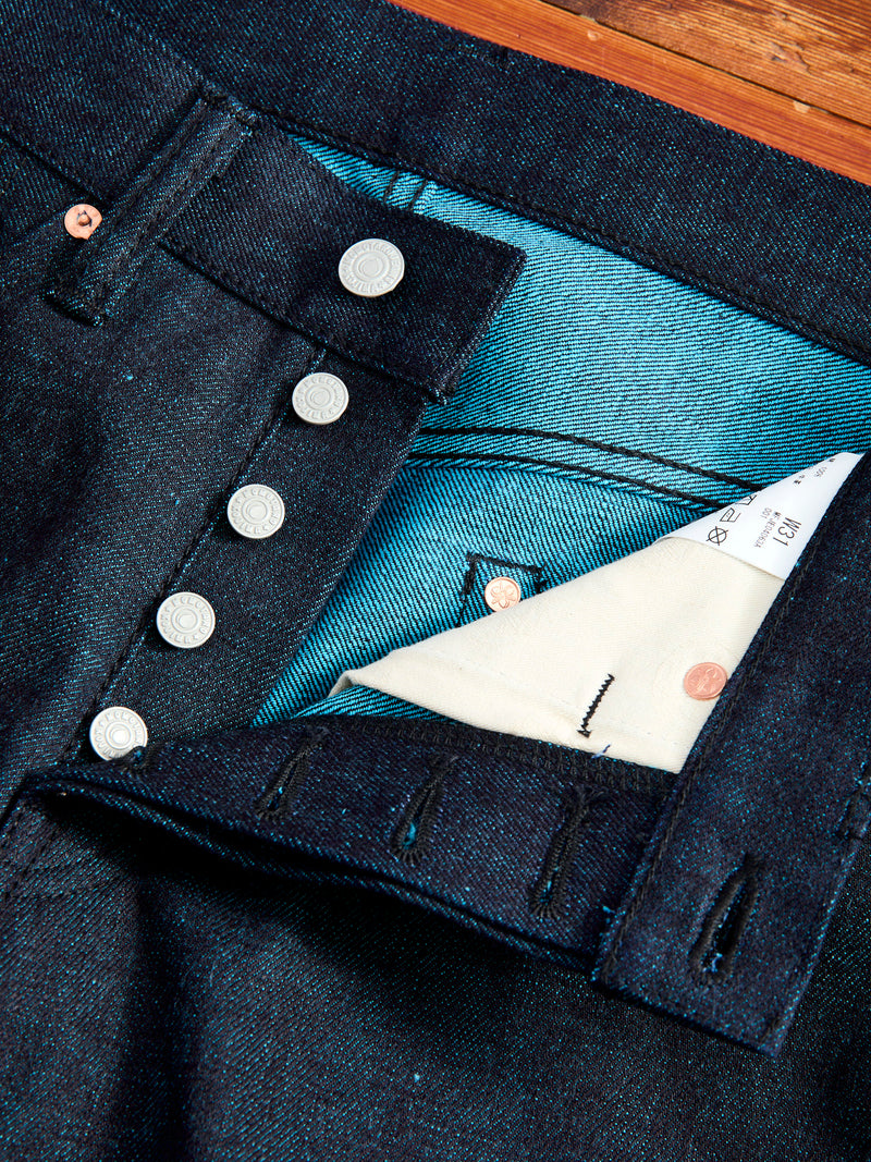 0405-IMSP "Indigo Mint" 15.7oz Selvedge Denim - High Tapered Fit